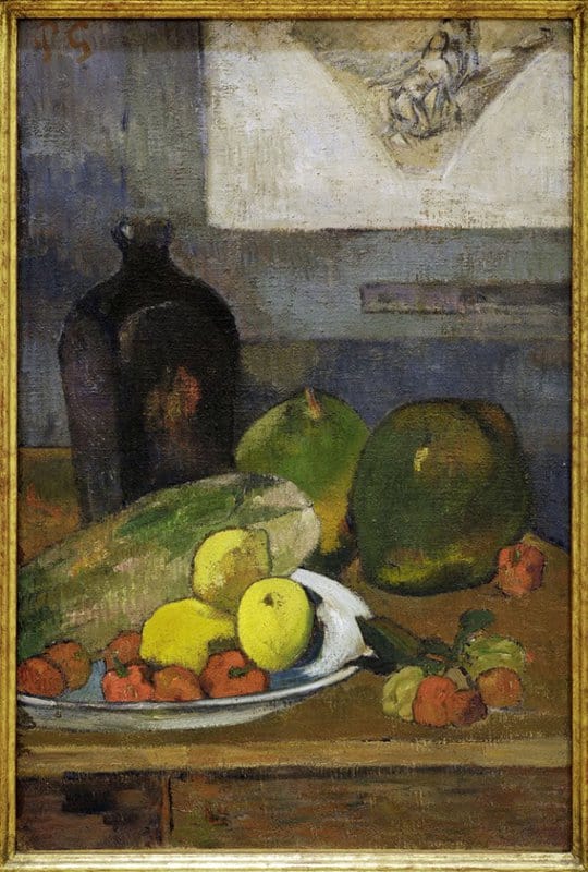 Paul Gauguin Nature Morte L Esquisse De Delacroix 1887 canvas print