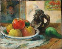 Paul Gauguin Pommes Poire Et C Ramique 1889