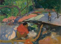 Paul Gauguin Te Poipoi Le Matin 1892 canvas print