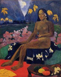 Paul Gauguin The Seed Of The Areoi 1892 canvas print