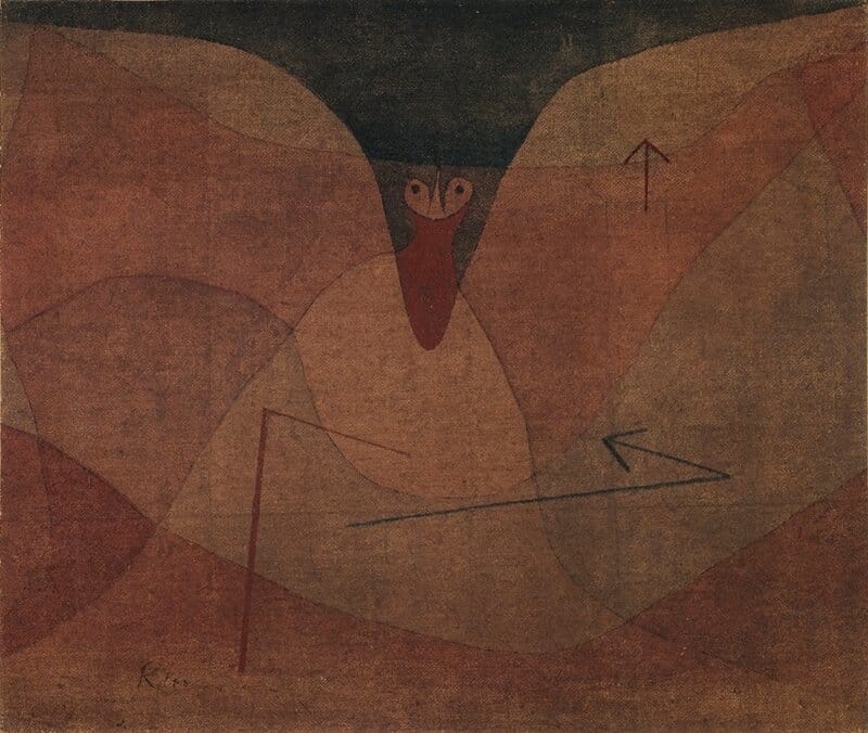 Paul Klee Aviatic Evolution 1934 canvas print