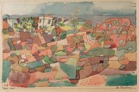 Paul Klee Bei Taormina 1924 canvas print