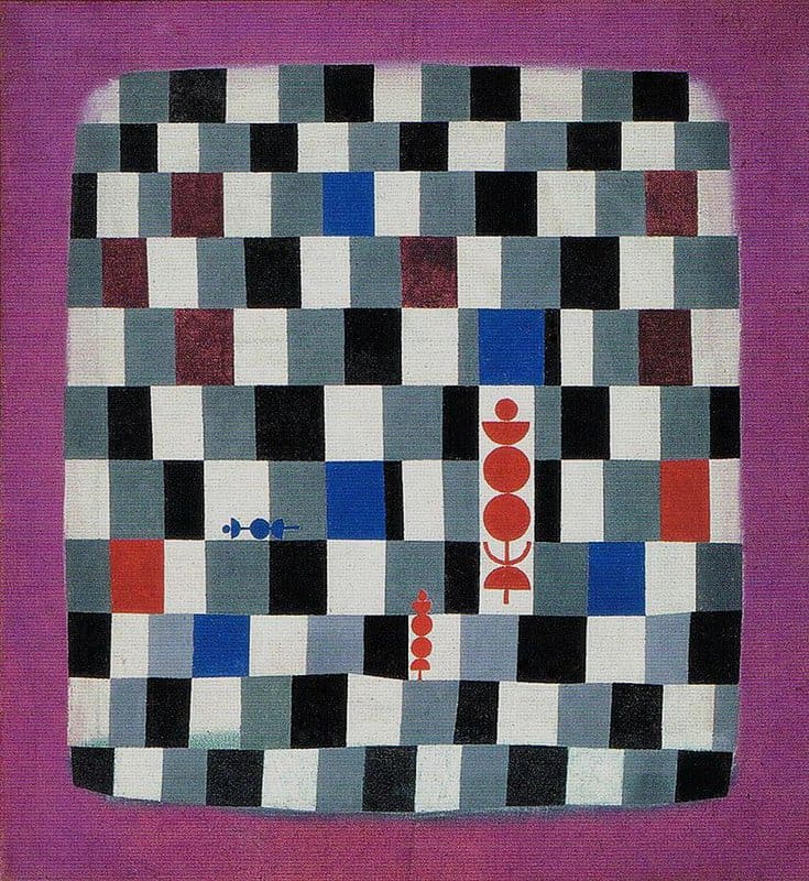 Paul Klee Berschach 1937 canvas print