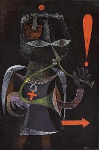 Paul Klee Black Harold 1924 canvas print