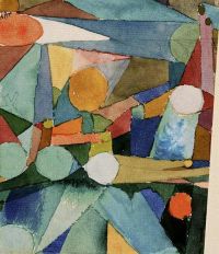 Formas de color de Paul Klee 1914