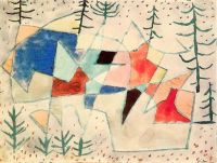 Paul Klee Edelklippe 1933 canvas print