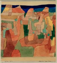 Paul Klee Felsen Am Meer 1924 canvas print