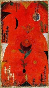 Paul Klee Flower Myth Germany 1918 canvas print