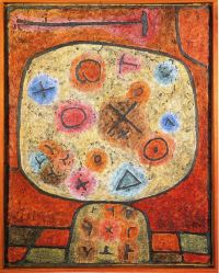 Paul Klee Flowers In Stone canvas print