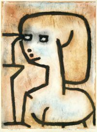 Paul Klee Girl In Mourning