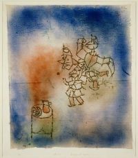 Paul Klee Hungernde Geister Starving Spirits canvas print