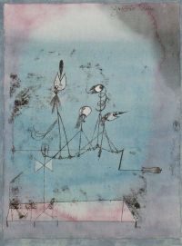 Paul Klee La Machine Gazouiller canvas print