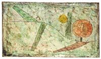 Paul Klee Landscape In The Beginning   1935 canvas print