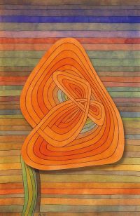 Paul Klee Lonely Flower 1934 canvas print