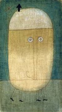 La maschera della paura di Paul Klee
