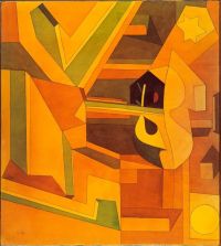 Paul Klee Neues Im Oktober New In October canvas print
