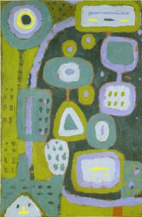 Paul Klee Pales Opfergaben Verblasste Opfergaben 1937