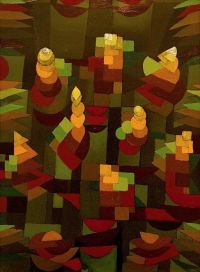 Paul Klee Pflanzenwachstum 1921 canvas print