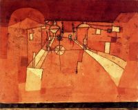 Paul Klee Road In The Camp 1923 canvas print