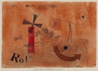 Paul Klee Rotation 1923 canvas print