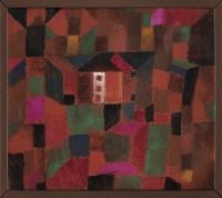 Paul Klee Rote Landschaft 1921 canvas print