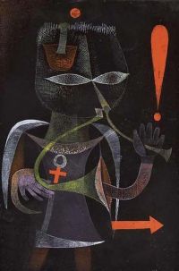 Paul Klee Schwarzer Herold heraldo negro 1924