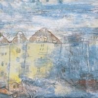 Paul Klee Stillleben mit Würfeln 1923