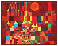 Paul Klee The Castle And Sun canvas print