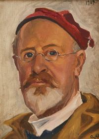 Pauli Georg Sjalv Porträt 1929
