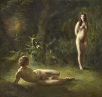 Paulsen Julius Adam und Eva 1893