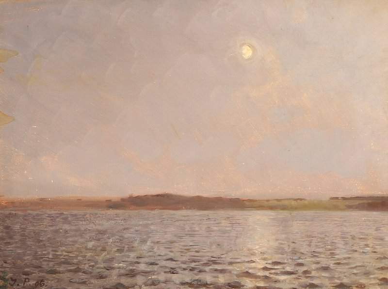 Paulsen Julius Moonshine Over A Fjord 1906 canvas print