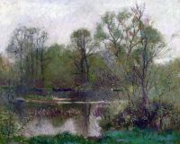 باكستون إليزابيث أوكي المناظر الطبيعية الفرنسية 1890