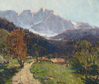 Payne Edgar Ein Weg zu alpinen Häusern