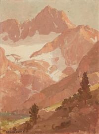 Payne Edgar Gletscher und Berge in den Sierras