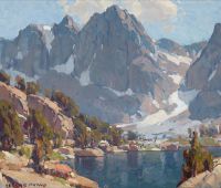 Payne Edgar Kearsage Peaks High Sierras canvas print