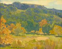 Payne Edgar Laguna Canyon Autumn Scene canvas print