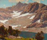Payne Edgar Peaks Of Tioga 1921 canvas print