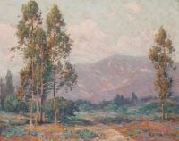 Payne Edgar Santa Barbara Mountains canvas print