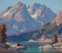 Payne Edgar Teton Peaks canvas print