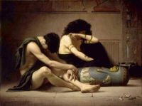 Pearce Charles Sprague Lamentations Over The Death Of The First Born Of Egypt 1877 canvas print