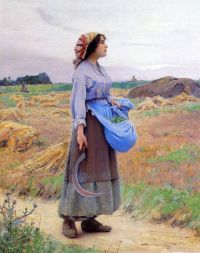 Pearce Charles Sprague Returning From The Fields canvas print