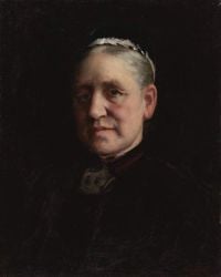 Peel Paul Portrait Of Madame Verdier Ca. 1885 86