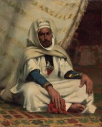 Peel Paul The Arab Chief 1888 canvas print