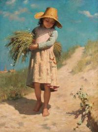 Peel Paul The Young Gleaner Or The Butterflies 1888