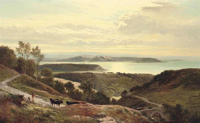 Percy Sidney Richard Grange Over Sands Cumbria 1874 1 canvas print