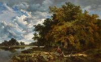 بيرسي سيدني ريتشارد على نهر التايمز بالقرب من ميدمنهام 1847