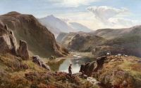Percy Sidney Richard View Of Cader Idris North Wales 1878