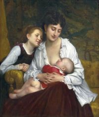 بيرولت ليون الحب الأمومي 1872