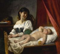 Perrault Leon Schlaf Babyschlaf 1884
