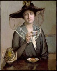 Perry Lilla Cabot A Cup Of Coffee Ca. 1915 20 canvas print